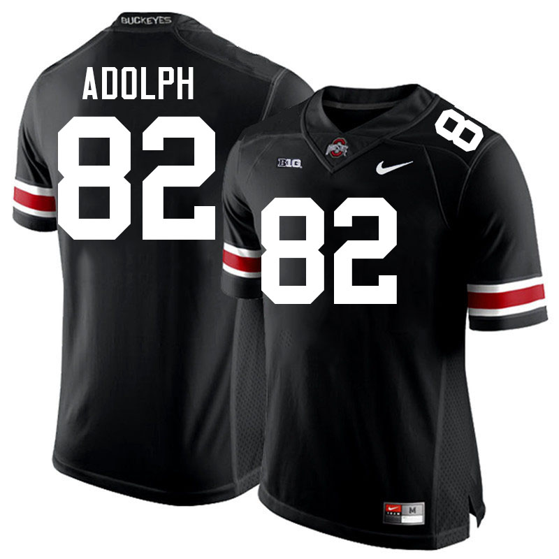 #82 David Adolph Ohio State Buckeyes Jersey College Football Uniforms-Black